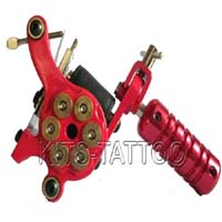 Red Tattoo Machine