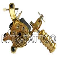 Yellow Tattoo Machine